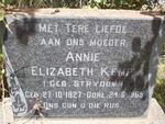 KEMP Annie Elizabeth nee STRYDOM 1927-1965