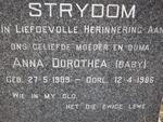 STRYDOM Anna Dorothea 1909-1986