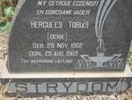 STRYDOM Hercules Tobias 1902-1965