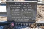 ALEXANDER Theodore 1935-1992 & Aletta Sophia 1939-