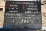 VILJOEN Willem Schalk 1917-1998 & Agatha Maria DUMINY 1929-2000