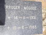 MOGGEE Kruger 1931-1988