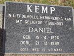 KEMP Daniel 1926-1999