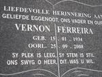 FERREIRA Vernon 1934-2008