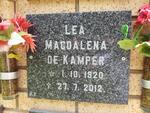 KAMPER Lea Magdalena, de 1920-2012