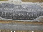 GROENEWALD J.P. 1891-1966
