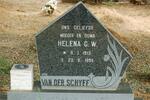 SCHYFF Helena G.W., van der 1913-1995