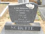SCHUTTE Daniel 1917-1989