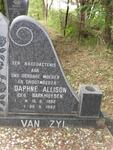 ZYL Daphné Allison, van nee BARKHUYSEN 1892-1982