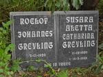 GREYLING Roelof Johannes 1920- & Susara Aletta Catharina 1920-1998