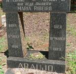 ARAUJO Maria Ribeiro 1956-1963