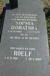 GRAAN  Roelf, van 1918-2002 & Sophia Dorathia 1908-1976