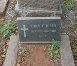 JEFFS John F. -1962