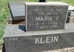 KLEIN Maria C. 1951-1990