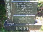 KNIPE Joe 1918-1992 & Lettie 1917-2008