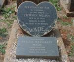 WADE Frederick William 1878-1962 & Frieda Margaret VENTER 1898-1974