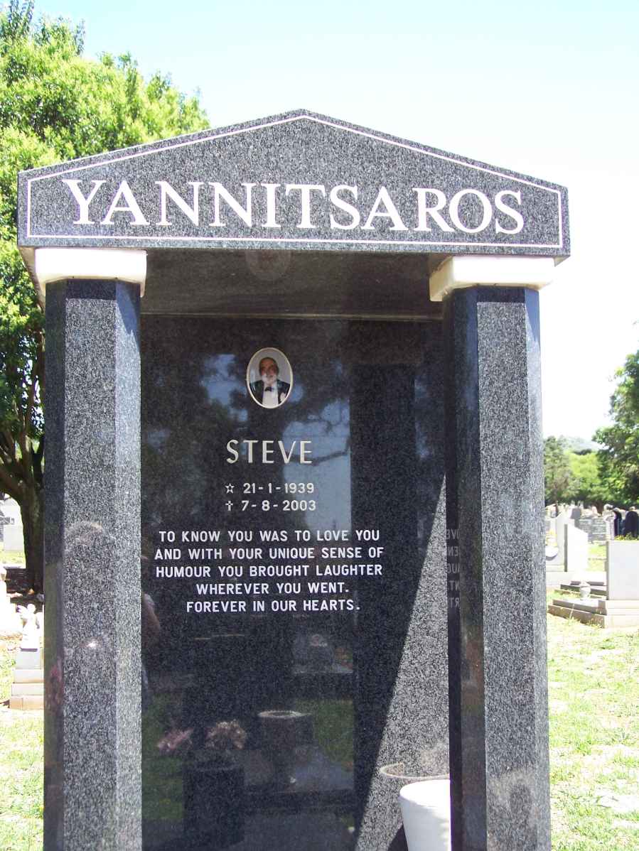 YANNITSAROS Steve 1939-2003