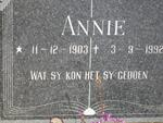 HERSELMAN Annie 1903-1992
