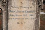 CARTER John James 1860-1911