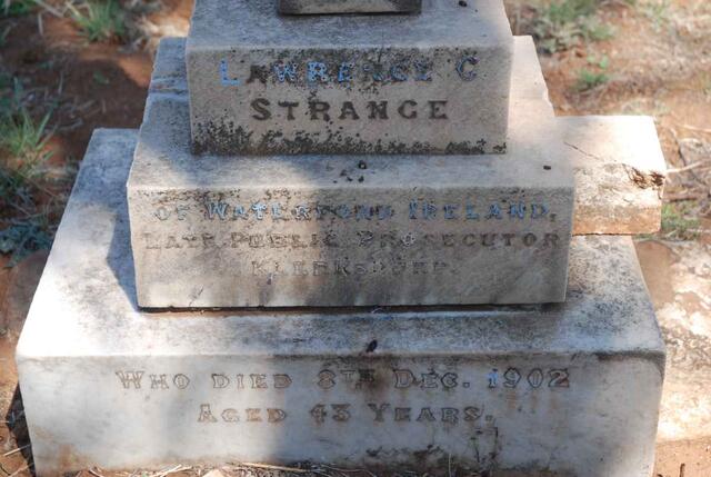 STRANGE Lawrence C. -1902