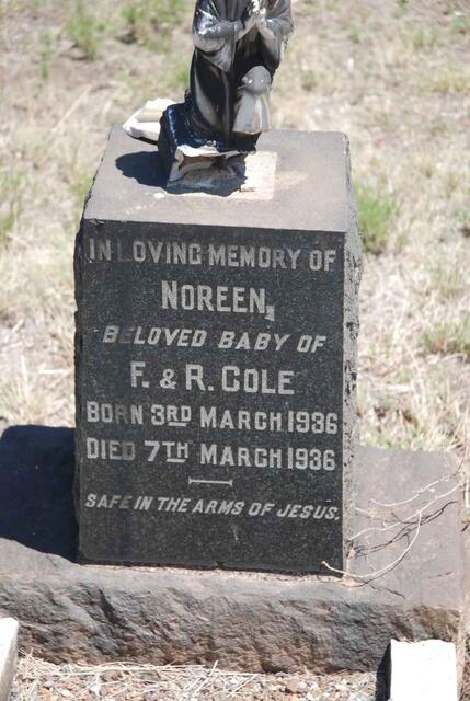 COLE Noreen 1936-1936