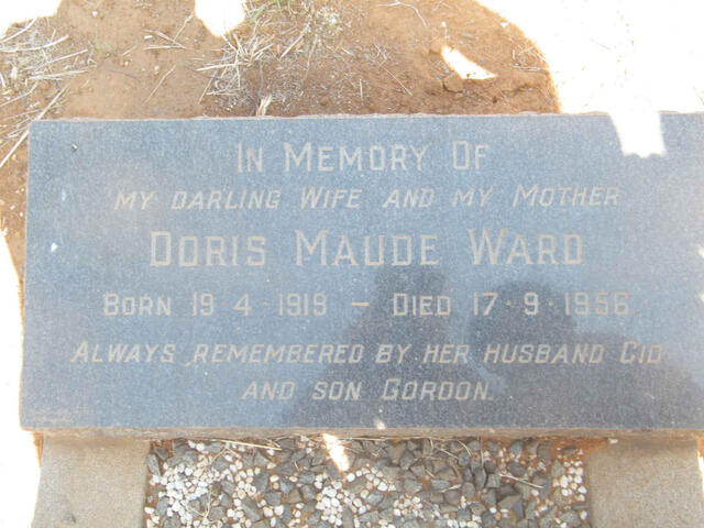 WARD Doris Maude 1919-1956