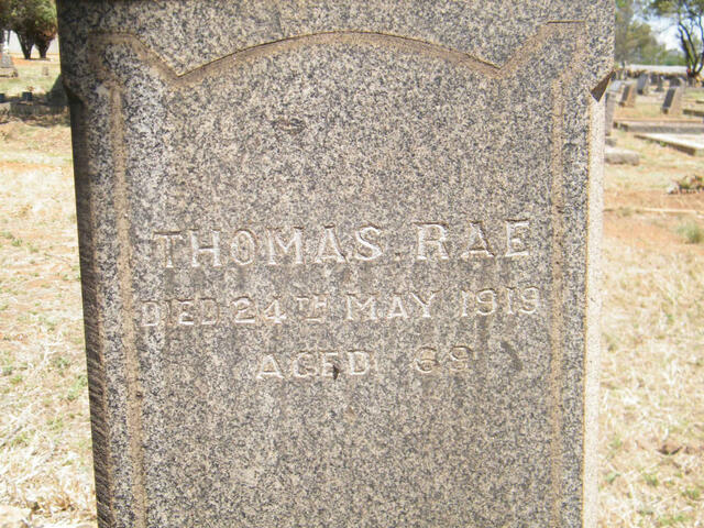 RAE Thomas -1919