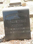 CHOMSE Olive Maud 1894-1977