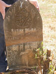 MELVILL Sarah Helen 1873-1906