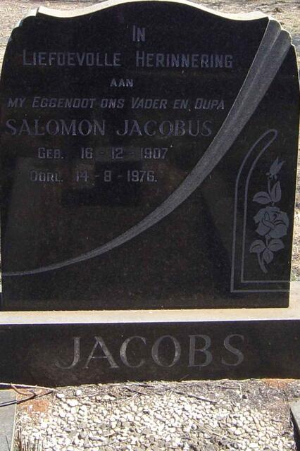 JACOBS Salomon Jacobus 1907-1976