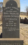ESTERHUIZEN Maria Magdalena Johanna Catharina nee NEL 1897-1967