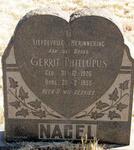 NAGEL Gerrit Phillupus 1926-1955