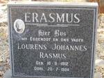 ERASMUS Lourens Johannes Rasmus 1912-1984