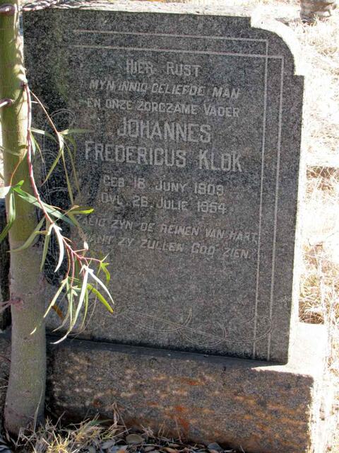 KLOK Johannes Fredericus 1909-1954