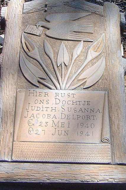 DELPORT Judith Susanna Jacoba 1940-1941