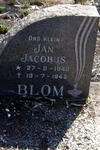 BLOM Jan Jacobus 1942-1942