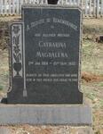 O'REILLY Catharina Magdalena 1904-1952