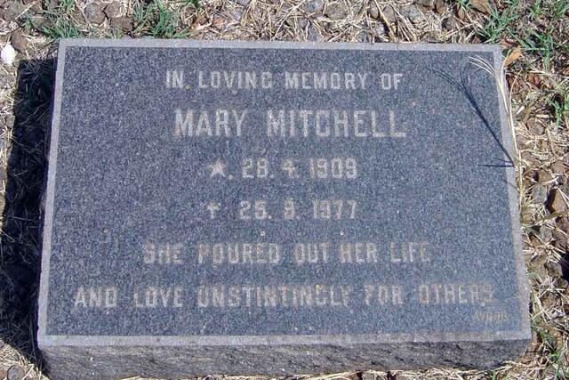 MITCHELL Mary 1909-1977