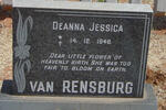 RENSBURG Deanna Jessica, van 1948-1948