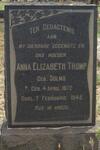 TROMP Anna Elizabeth nee SOLMS 1872-1945