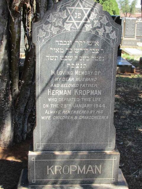 KROPMAN Herman -1944