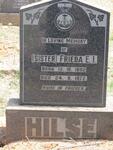 HILSE Frieda E.I. 1882-1972