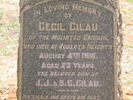 GILAU Cecil -1918