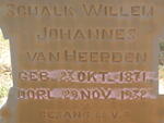 HEERDEN Schalk Willem Johannes, van 1871-1932