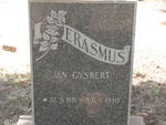 ERASMUS Jan Gysbert 1871-1930
