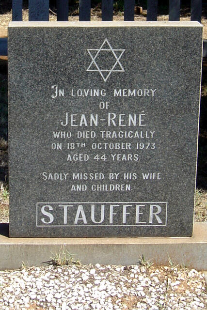 STAUFFER Jean-René -1973