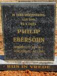 EBERSÖHN Philip 1911-2003