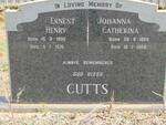 CUTTS Ernest Henry 1892-1976 & Johanna Catherina 1889-1958