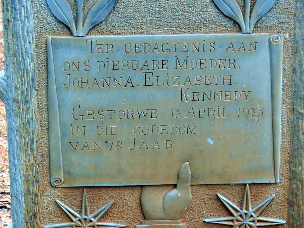 KENNEDY Johanna Elizabeth -1933