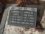 AS Gabriel J., van 1907-1993 & Anna M. ELLIS 1908-1993